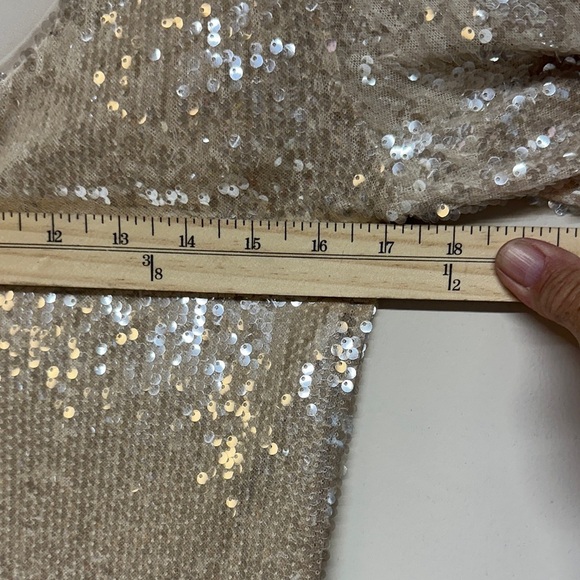 Wild Fable Cream Sequin Mini Dress - Picture 8 of 10